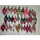 Ёлочные игрушки СССР, сосульки.цены в описании