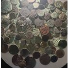 СБОРНЫЙ ЛОТ МЕДНЫХ МОНЕТ более 100ШТ ТОЧНО