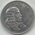 ЮАР 50 центов 1966 г. Suid-Afrika. Состояние