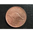 Австралия. Пенни. 1959. С 20 копеек. Распродажа коллекции. Смотрите другие лоты.