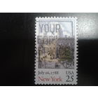 США 1988 штат Нью-Йорк