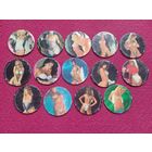 Кэпсы, Фишки LICKA GIRLS, LATIN LOVERS, NEW BLONDIES, PLAY GIRL. Одним лотом. С 1 рубля. За Вашу цену.