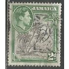 Ямайка. Король Георг VI. Бухта Колумба. 1938г. Mi#123.