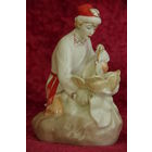 Статуэтка фарфоров  "Иван царевич и царевна лягушка  "  МФФЗ    ( целая )