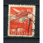 Словакия - 1939/1944 - Авиация 1Ks - [Mi.50X] - 1 марка. Гашеная.  (LOT Gu11)-T3P53
