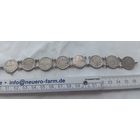 Браслет серебро из царских монет