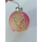 Редкая елочная игрушка СССР, кот, кошкин дом
