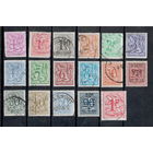 Бельгия  Стандарт. Геральдические животные | Львы | Числа. 17 марок