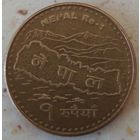 Непал 1 рупия 2009. Возможен обмен