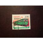 Эстония 1996 г.Дизельный железнодорожный вагон класса DeM (1896) ./04а/