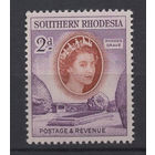 Южная Родезия / Southern Rhodesia 1953** 2d, надгробие Родеса