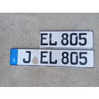 Номер автомобильный Германия