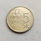 Словакия 5 крон 1993 г.