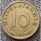 10 рейхспфеннигов 1939 G