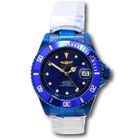 Часы Invicta Pro Diver Automatic Blue Label, новые. Механика, оксидированные корпус и браслет. Водозащита WR 200 м по ISO 22810.
