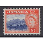Ямайка / JAMAICA 1956** Горный пик  (Mi 169)