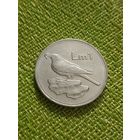 Мальта 1 лира 1986 г ( Голубой Скальный Дрозд )