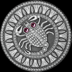 Скарпіён . Скорпион , Scorpio ,  серебро , 20 рублей . Знаки Зодиака . Гороскоп. Гараскоп .