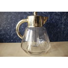 Кувшин для прохладительных напитков большой серебрение с колбой для льда