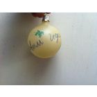 Ёлочная игрушка Шар (толстое стекло)