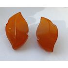Серьги. Янтарь