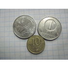 Три монеты Литвы/5 с рубля!