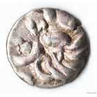 Самаркандский Согд Обол Лучник IV в Н.Э. Ag