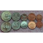 Тонга. набор 5 монет 1, 2, 5, 10, 20 сенти 1981 - 2002 - 2011 года