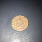 Денга 1737 г. Российская империя 1