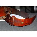 Редкий ремень  из натур.ЛАКИРОВАННОЙ кожи  для высшего  комсостава РККА-ширина 5см! начало 30-х.