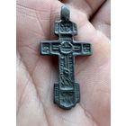 Крестик нательный старинный "Восьмиконечный"