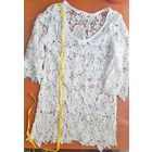 Блузка гипюровая