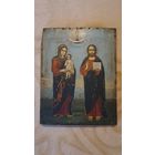 Икона Богородица  Благословление и Спаситель