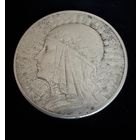 10 злотых 1932 г. Полония. Ядвига.  Польша.  Серебро  (2)