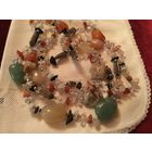 Бусы Натуральные камни Германия винтаж