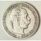 РАСПРОДАЖА!!! - АВСТРИЯ 1 корона 1899 год "ФРАНЦ ИОСИФ I" (серебро)