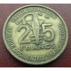 Того. 25 франков 1957