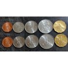 Вануату 5, 10, 20, 50, 100 вату 2015 года (5 монет) UNC