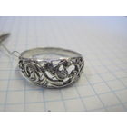 Кольцо Кубачи 925 пробы 19 размера.