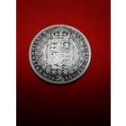 Пол кроны 1888. Великобритания. Бабушка. Серебро. С рубля. (10) Красотистисча.