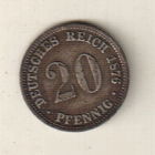 Германия 20 пфенниг 1876 А