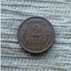 Werty71 Венгрия 2 филлера 1939