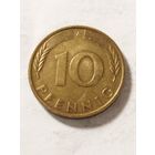 Германия 10 пфенинг 1990 А