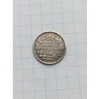 Канада. 5 центов. 1905 г. серебро. Эдвард VII