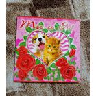 Необычная раздвигающаяся открытка