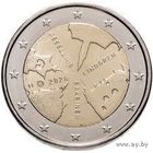 2 евро 2024 Финляндия Архитектура UNC из ролла