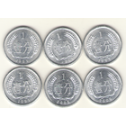 1 фэнь 1982, 1983, 1987, 1991, 2005, 2009 г.