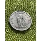 Швейцария 2 франка 1959 г