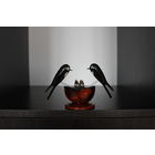 Деревянная статуэтка "Ласточкино гнездо", высота 9 см., длина 14,3 см.