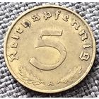 5 рейхспфеннигов 1939 A